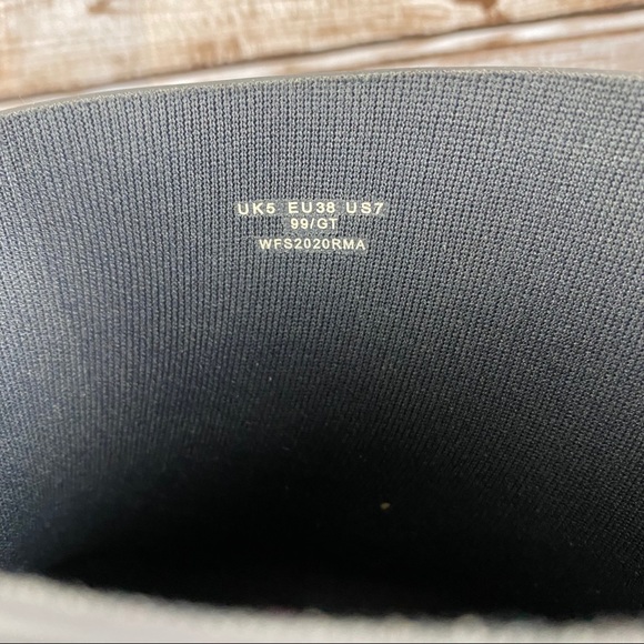 Hunter Original Short Play Rain Boot Luna/Gray sz7 - Picture 8 of 10